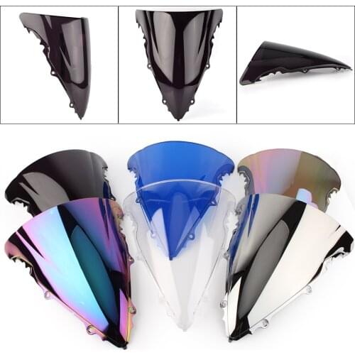 YZF-R6 Motorcycle Front Windshield Windscreen Wind Screen Shield For Yamaha YZF R6 2003 2004 2005 ABS Plastic