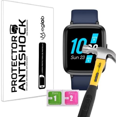 Screen protector Anti-Shock Anti-scratch Anti-Shatter compatible with Smartwatch Veryfit 205
