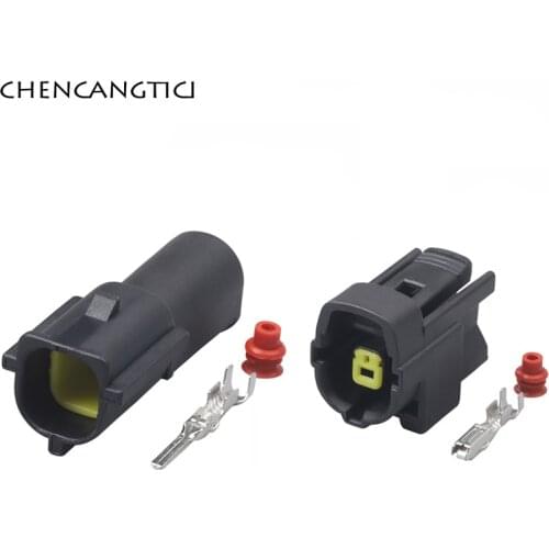 1 Pin Denso AMP Tyco Waterproof Wire Connector Auto Electrical Socket Plug 174877-2 174879-2 DJ70116Y-1.8-21 DJ70116Y-1.8-11