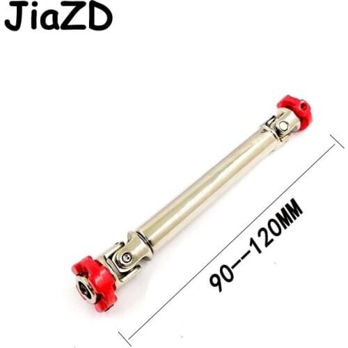 1PCS High Quality Aperture 5mm RC Stainless Steel Universal Flange Drive Shaft Fits 1/14 Tamiya SCX10 D90 RC4WD AXIAL RC Clawers