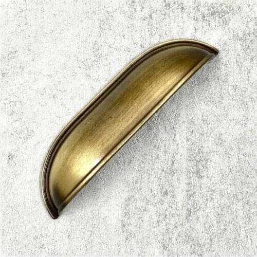Mussels Rustic Handle Country Kitchen Cabinet Drawer Furniture Handle 96 M 10 pcs