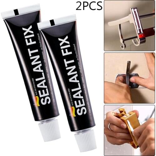 2Pcs Waterproof Quick Drying Adhesive Glue Repair Tool for Glass Polymer Metal