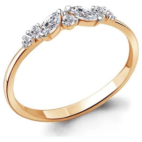 Женские золотые кольца Аквамарин China At AliExpress