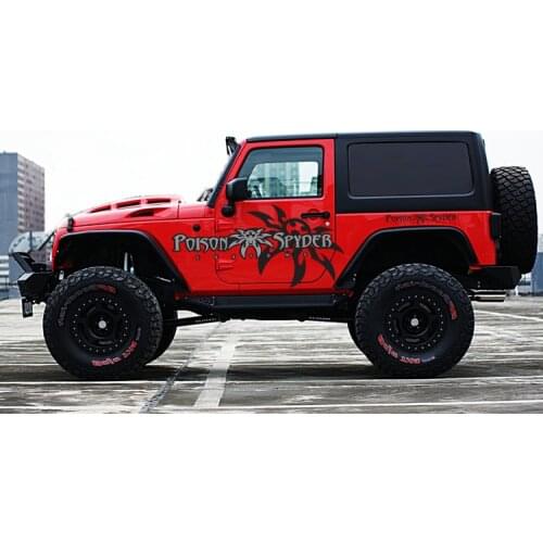 Car stickers For JEEP Wrangler car stickers pull flowers SUV decoration Wrangler modified car stickers