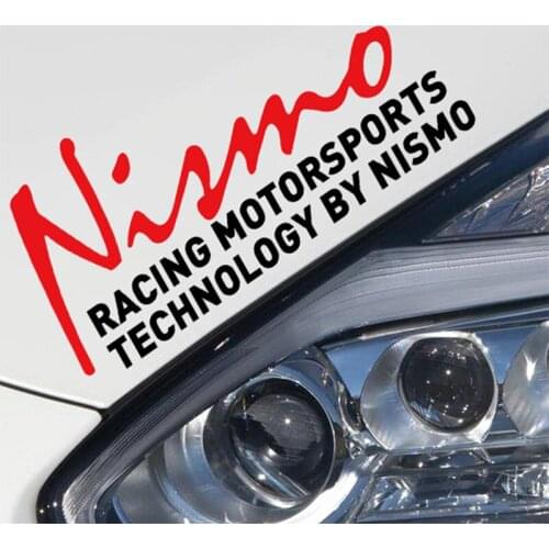 2 Pieces Customization NISMO Car-Styling For NISSAN QASHQAI JUKE X-TRAIL TIIDA ALMERA NOTE PRIMERA MARCH TEANA