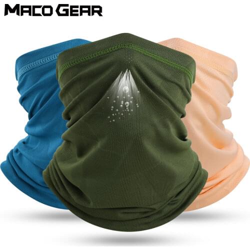 Summer Breathable Meah Bandana Face Neck Gaiter Cover Elastic Running Hiking Hunting Cycling Skiing Mask Tube Scarf Men Women