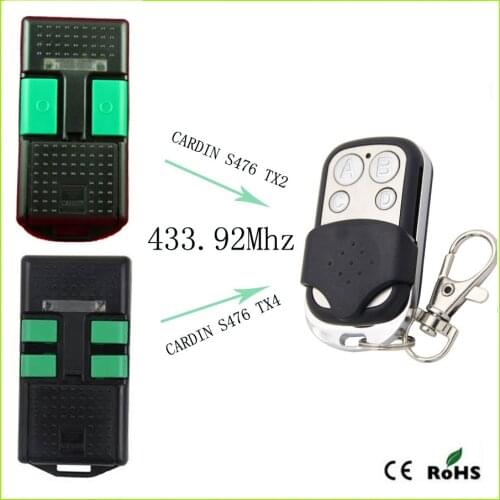 CARDIN S476 TX2 S476 TX4 remote control 433.92mhz garage door gate CARDIN 433.92mhz remote control