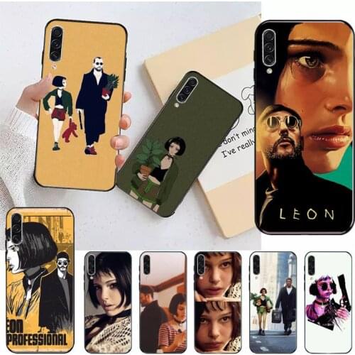 Movie leon the professional Phone Case For Samsung galaxy S 7 8 9 10 20 edge A 6 10 20 30 50 51 70 note 10 plus