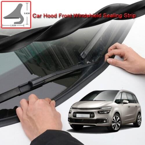 For Citroen C4 PICASSO 2014-2020 Car Seal Strip Windshied Spoiler Filler Protect Edge Weatherstrip Strips Sticker Accessories