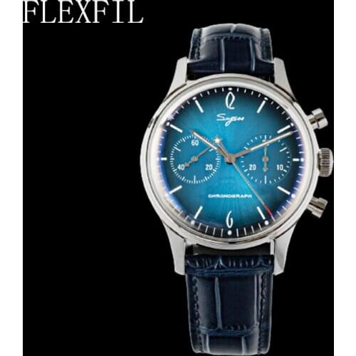 Men's Watch With Leather Strap FLEXFIL China