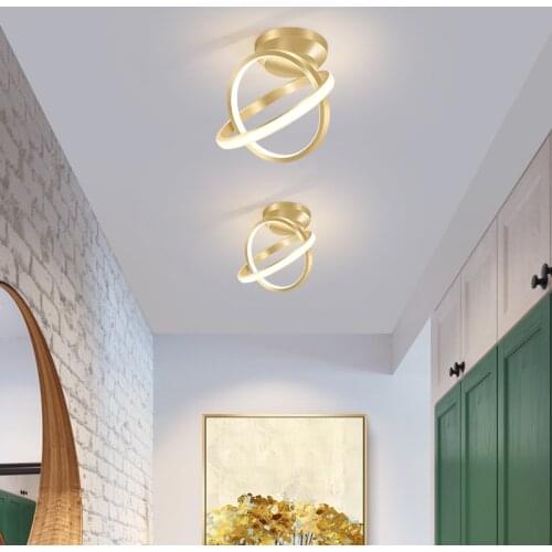 Mini minimalist Modern Led Ceiling Lights For Home Entrance Balcony Round Shape Iron Lighting Lamparas Plafonnier Luminaria