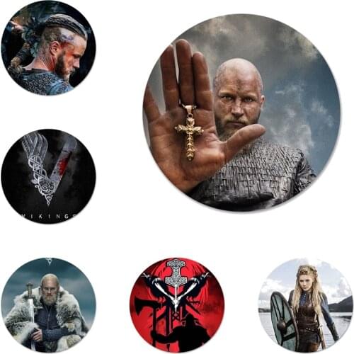 Vikings serie 4 fashion Better Icons Pins Badge Decoration Brooches Metal Badges For Backpack Decoration