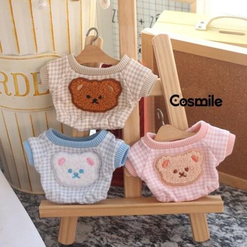 Cosmile Original Hand-Made Jumpsuits For 20cm Plush Doll Bear Clothes Clothing Toy Cosplay C MI
