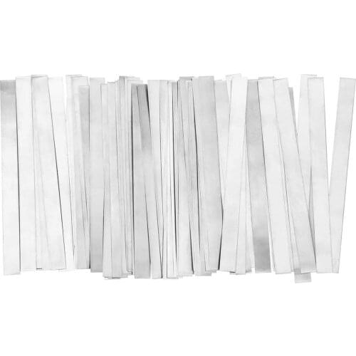 Pure Nickel Strip Nickel-plated Steel Strip 50pcs For Spot Welding Machine Battery Welders 18650 Lithium Battery Nickel Sheet
