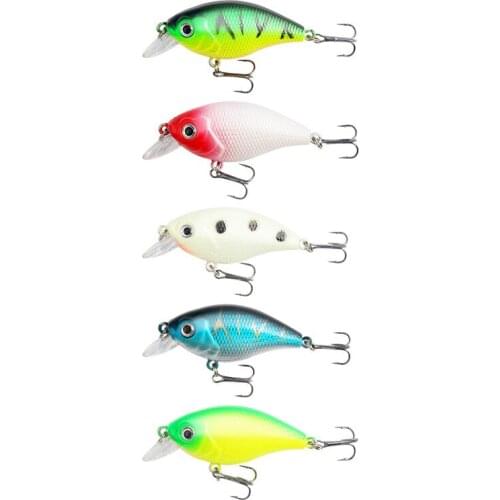 1PCS Floating Wobblers Minnow Fishing Lures 6cm/6g Artificial Hard Bait Crankbait Peche Bass Trolling Pike Carp Fishing Gear