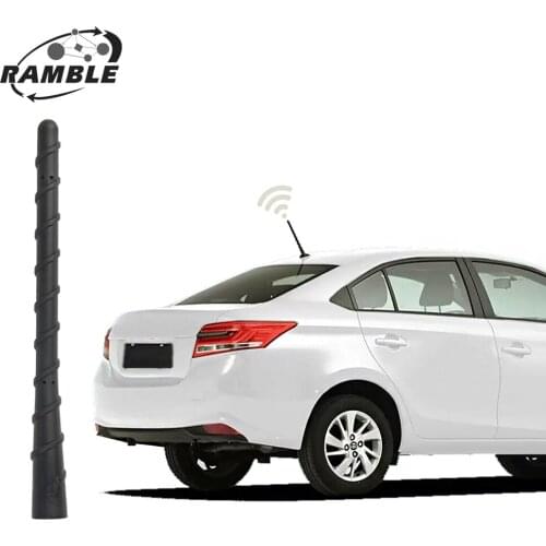 Ramble 7 inch Black Short Auto Antenna Signal To Car FM Radio Receiver fm Antena External Parts Car Stickers For Nissan Versa