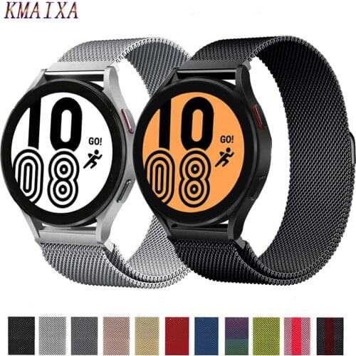 20/22mm Strap For Samsung Galaxy watch 4 44mm 40mm/3 45mm/Active 2 Huawei GT/2/Pro Gear S3 Galaxy watch 4 Classic 46mm/42mm Band