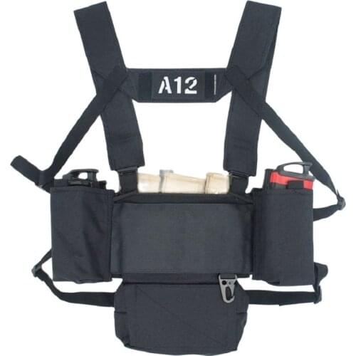 Tactical Airsoft SS Micro Fight Chassis MK3 Chest Rig 500D High Edition