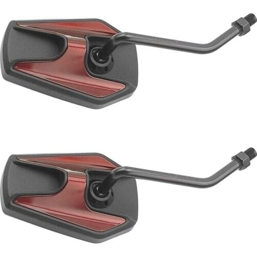 Universal Motorcycle Rearview Mirrors 8mm 10mm Motorbike E-Bike Scooter Side Mirrors Accessories