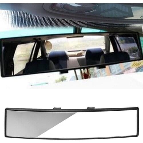Universal 300mm Panoramic Curve Convex Interior Clip On Rear View Mirror Car-Styling