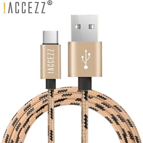 !ACCEZZ USB Charging Data Cable Type C For Xiaomi 5 6 Samsung Gaxaly S8 S9 Plus Charge Cord For Oneplus 6 5 5T Fast Charger Line