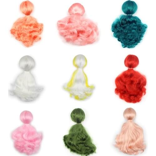 1/6 BJD soft wig Multiple styles of color delicate and supple 30cm high quality girls toy gifts