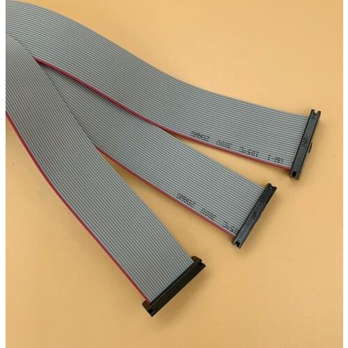 10PCS Allwin inkjet printer date cable Konica KM 512 printhead FFC flat cable 26pin head cable for Human Design Allwin printer