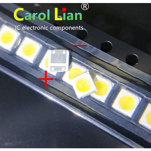 60/PCS LED Backlight High Power LED 1.8W 3030 6V Cool white 150-187LM PT30W45 V1 TV Application