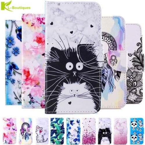 Flip Wallet Case for Huawei Y5 2018 Book Style Phone Case for Huawei Honor 7A DUA-L22 5.45" Cover 3D Vision Leather Cases Coque