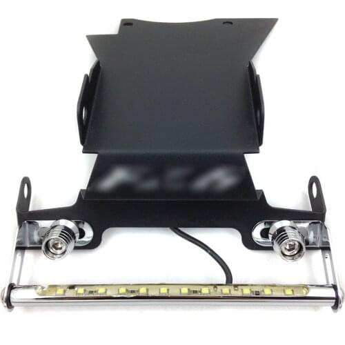 Black Led Lights Fender Eliminator Tidy Tail For 2006 2007 2008 Yamaha FZ6 Fazer