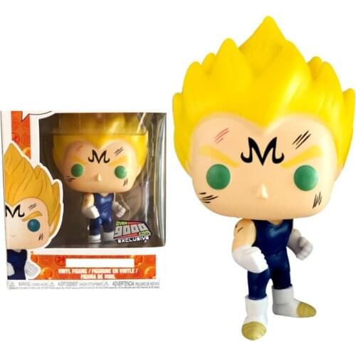 Funko pop Japanese Amine Dragon Ball VEGETA #445 Vinyl Action Figure Collectible Model Toys for children birthday gift