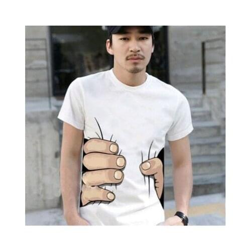 T shirt hold you hand catch you
