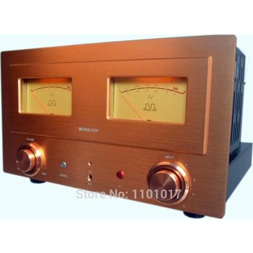 Meixing MC845-C211 845 / 211 integrated Tube Amplifier HIFI EXQUIS Mingda 25W*2 300B Driver Lamp Amp With Remote