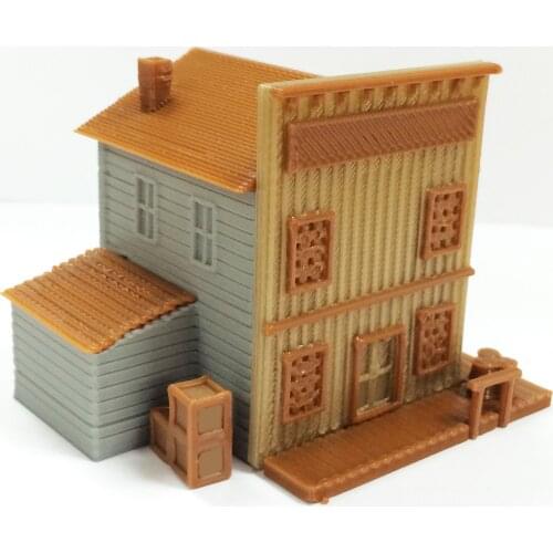 Outland Models Old West Shop / Store N Scale 1:160 Train Railway Layout