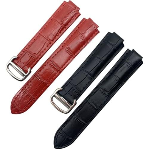 9mm 11mm 12mm Watch accessories leather strap men for blue balloon tank Santos strap women outdoor sports waterproof watch band