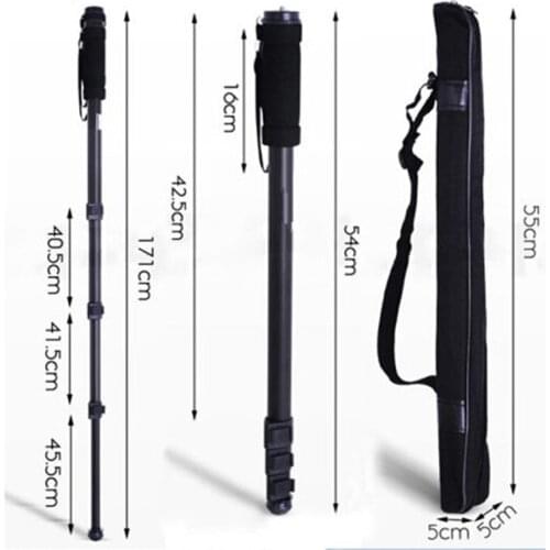 Tripod 1003 Lightweight 67"171CM Camera Monopod Portable Unipod For NIKON CANON SONY Photograph With Q29 Ball Head