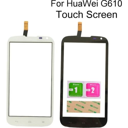Mobile Touch Screen Glass For Huawei Ascend G610 C8815 G610-U20 TouchScreen Sensor Digitizer Glass Lens Front Panel Tools