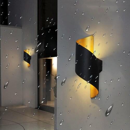 6W/10W LED Wall Light Indoor Outdoor Two-direction Sconce IP65 Waterproof Bedroom LivingRoom Staircase Background Wall Lamp