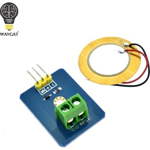 WAVGAT Analog Drum Simulate Piezoelectric Ceramic Vibration Sensor for arduino DIY KIT