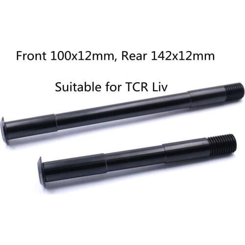 1pc Aluminum Alloy Road Bike Bicycle Front / Rear Thru Axle 100/142*12mm Accessories for TCR Liv High Quality