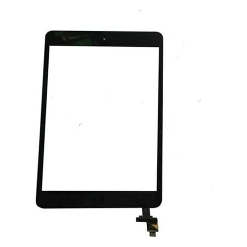 10Pcs For ipad Mini 1 2 mini1 mini2 Digitizer Touch Screen with home button and IC Connector + Flex Cable Assembly Replacement