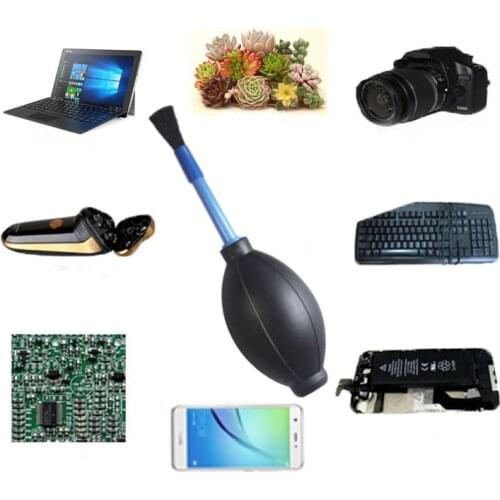 2 in1 Camera Lens Clearing suit kit set cleaning bursh + Clean Air Blower