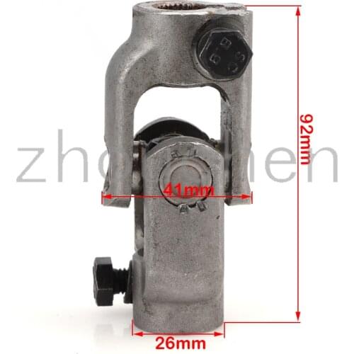 30T 14mm D Phosphating Universal Steering Ball U Joint Fit For ATV UTV Go Golf Cart Buggy Utility Terrain Vehicle Parts