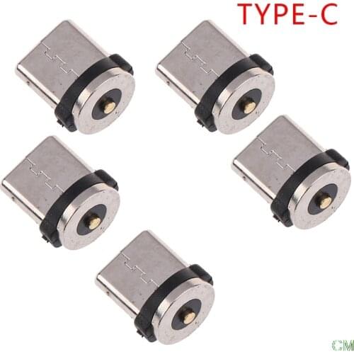 5pcs mobile phone charger magnetic data cable head charging cable adapter