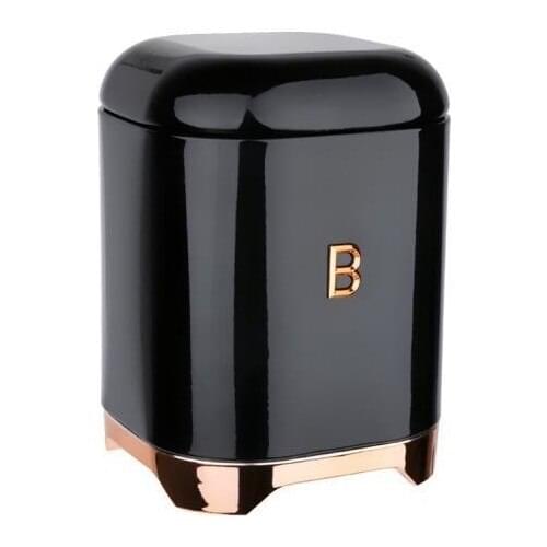 Lucky Art Montana Black Copper Biscuit Jar 20CM