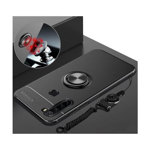 For Xiaomi Redmi Note 8T Case Soft Silicone With Stand Ring Shockproof Protective Back Cover case for xiaomi redmi note8t shell