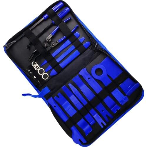 Car Audio Disassembly Tool Dashboard Removal Tool Modification Car Pry Removal Tool 19PCS Interior Door Clip Panel Trim Removals