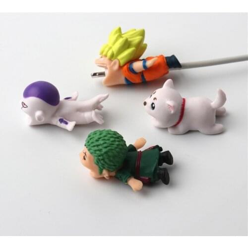 Japen anime cable bite cable protector for Mobile phone cord organizer cable chompers charger wire saver cute phone Accessories