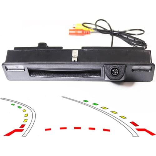Dynamic Trajectory Tracks car Rear View Parking camera for Ford Focus 2015 2016 2017 Trunk Handle Reverse Backup Camera