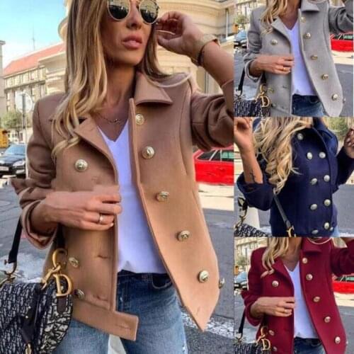 European Style Cashmere Coat Women Wool Coat Woman Jackets Clothing Spring Coats for Women